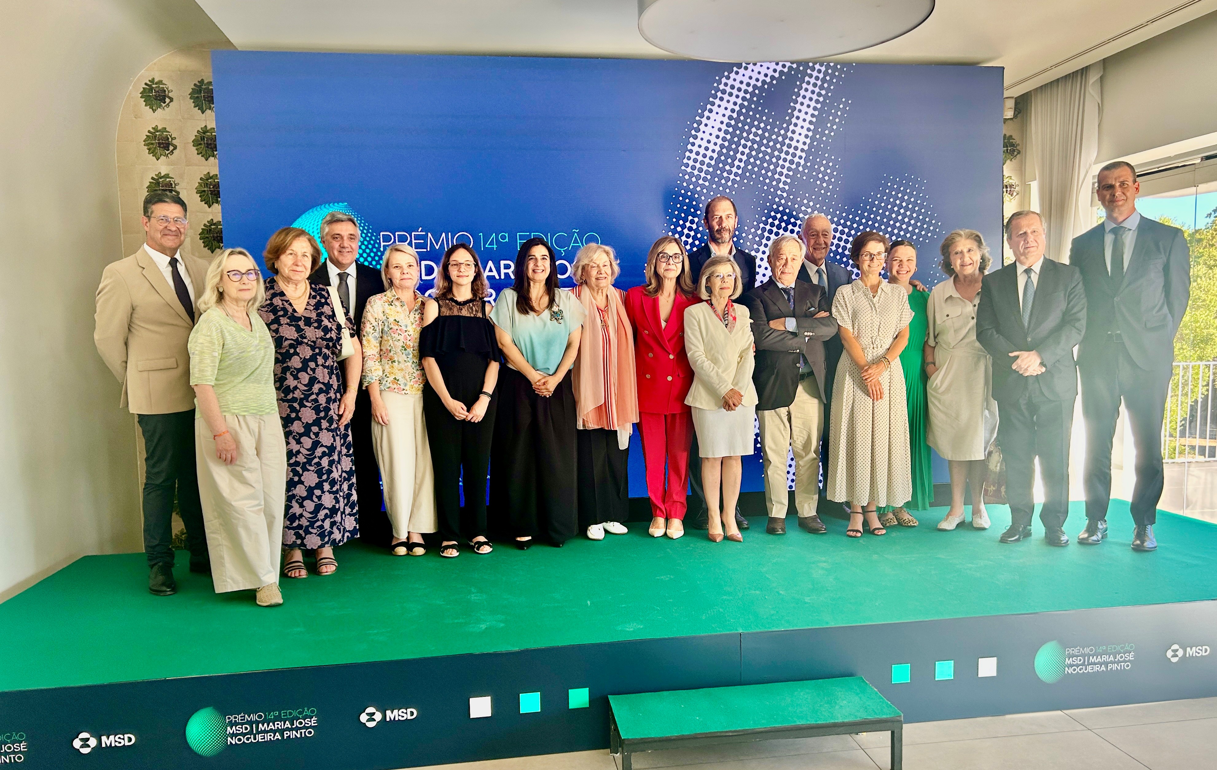 Júri e vencedores da 14ª edição do Prémio Maria José Nogueira Pinto, Lisboa.